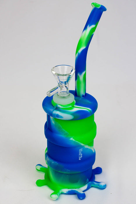 8" silicone detachable bubbler_9