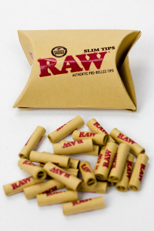 Raw Rolling paper pre-rolled Slim tips_1