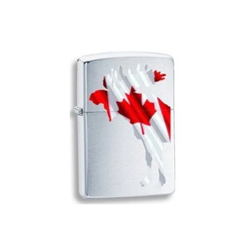 Zippo 67674 Moose Wcanada Flag 32145_0