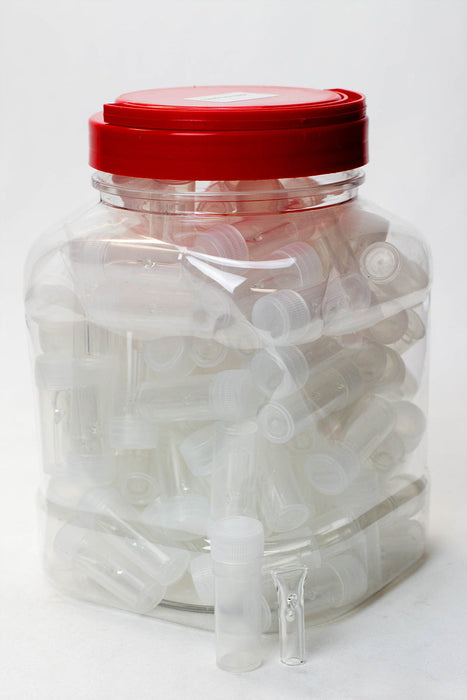 Flat Lip Glass Tips Jar of 120_0