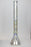 24" Infyniti leaf 7 mm metallic glass water bong_2