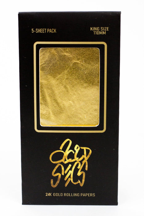 Acid Secs 24K Gold King size Rolling Paper_2