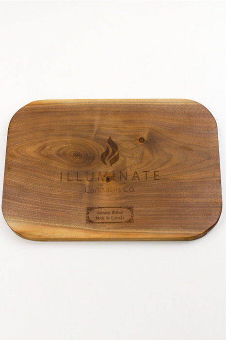 Walnut King size rolling tray Model 1_2