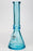 10" Blueberry colored soft glass water bong_9