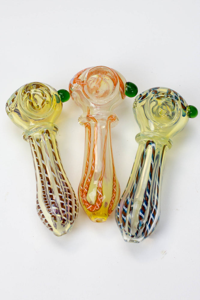 4.5" soft glass 8562 hand pipe - 160_0