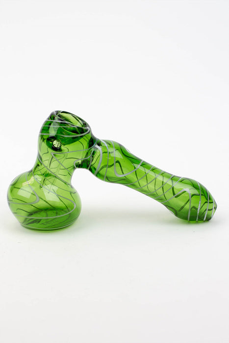 5" Single chamber Hammer bubbler-Assorted_3