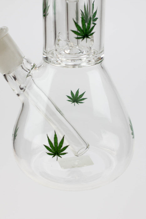 11.5" single dome percolator glass water bong_8