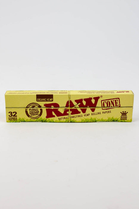 RAW ORGANIC PRE-ROLLED CONE KS – 32/PACK_0