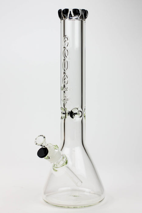 15.5" AQUA Glass / 9mm / glass beaker water bong_6