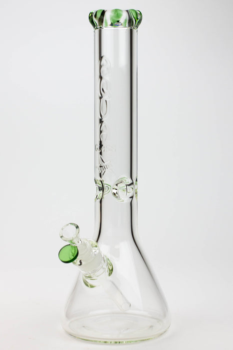 15.5" AQUA Glass / 9mm / glass beaker water bong_7