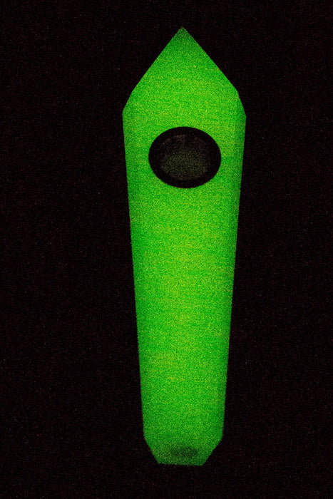 Acid Secs - Glow In The Dark Luminous Crystal Stone Smoking Pipe_8