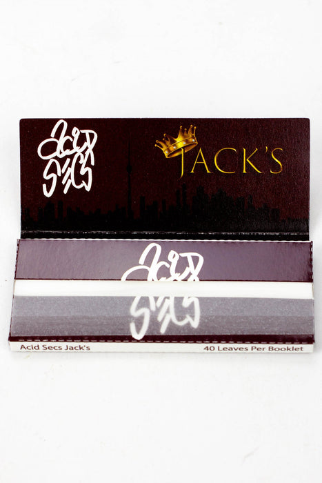 Acid Secs - Ultra thin rice Jack's Rolling Papers_1