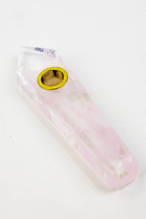 Acid Secs - Crystal Stone Smoking Pipe without choke hole_10