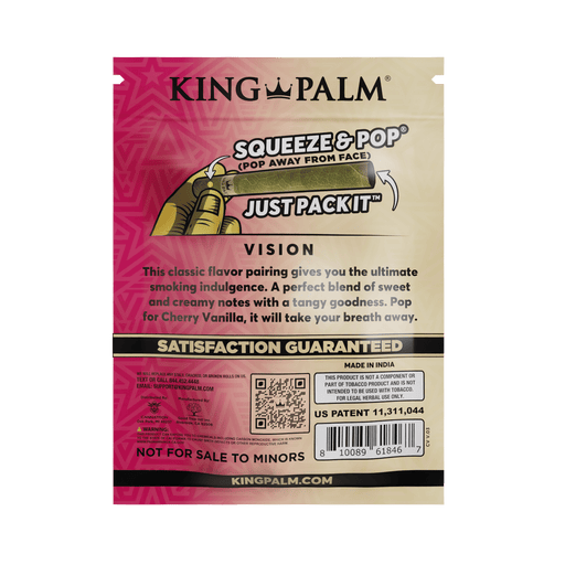 King Palm | 5 Rollie Rolls – Cherry Vanilla Box of 15_1