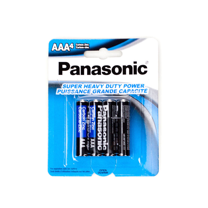 Panasonic Super Heavy duty power AAA4 Batteries Box of 12_1