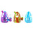 Gotoke | 4.4" YOSHI EGG SILICONE GLASS BUBBLER n_0