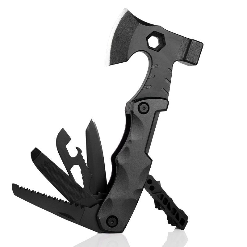 Multi Functional Portable Axe Tool Stainless Steel Aluminum [KA-62B]_0