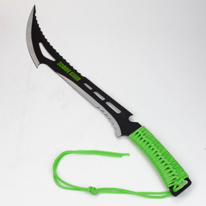 25" Tactical Zombie Machete Sword [T250035GN]_4