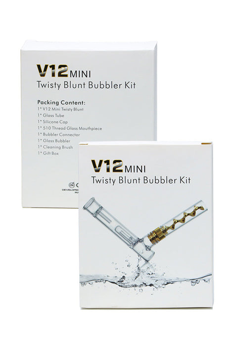 Mini Twisty Blunt Bubbler Kit [V12 Mini Kit]_1