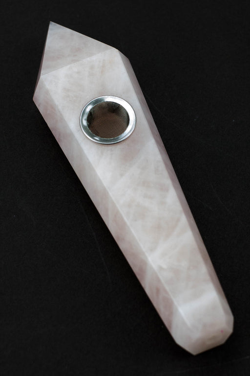 Acid Secs - Pink Rose Quartz Smoking Pipe_0