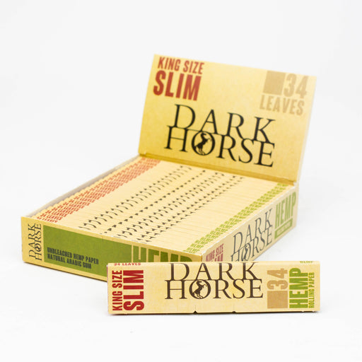 Rolling Paper DARK HORSE King size slim Hemp_0