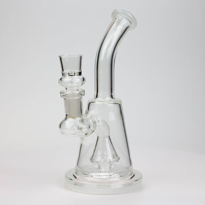 6" Cone diffuser glass bong_2