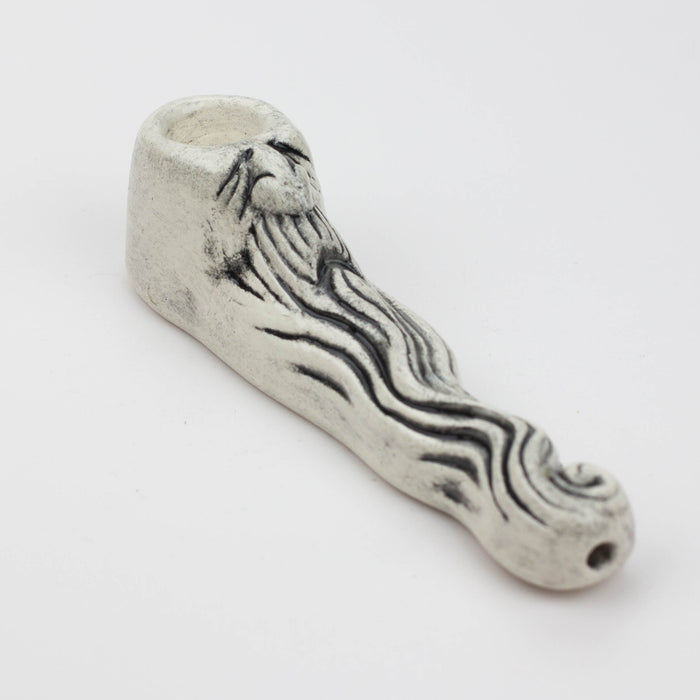 Handmade Ceramic Smoking Pipe [Wizard]_0