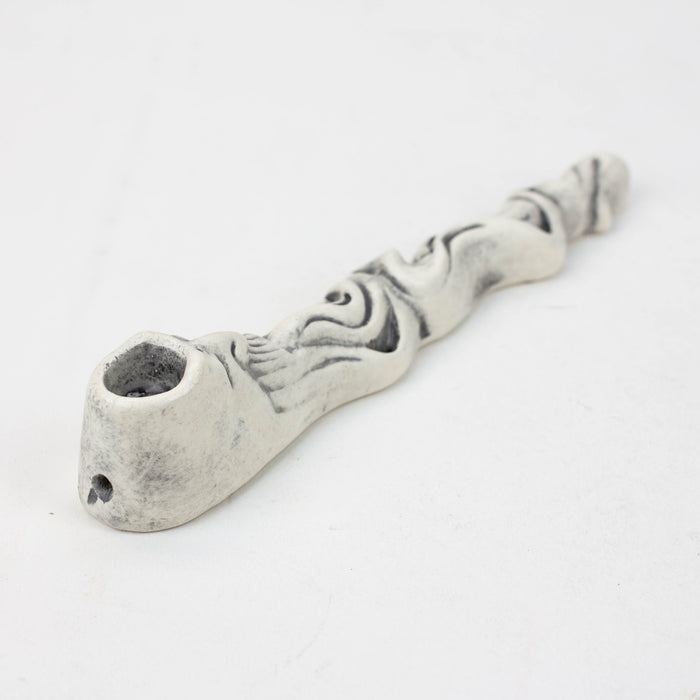 Handmade Ceramic Smoking Pipe [WIZARD/XL]_2