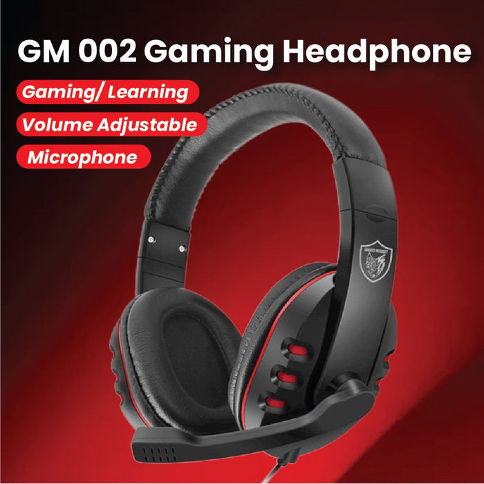 HEADPHONES PGM-002 HEADSET GAMING WITH MIC_0