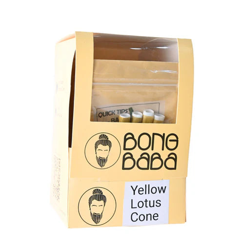 Bong Baba | Yellow Lotus Cone Display of 10_0