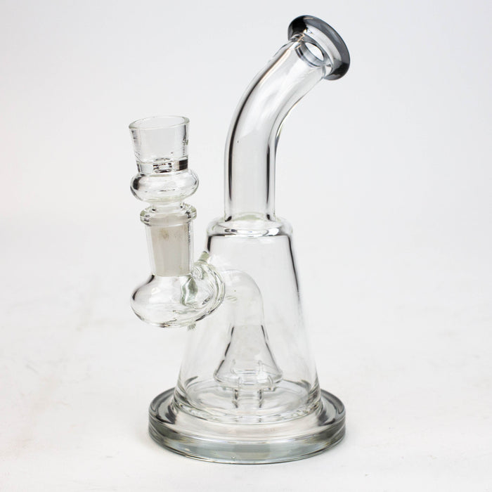 6" Cone diffuser glass bong_7