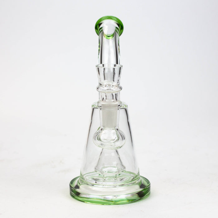 6" Cone diffuser glass bong_9