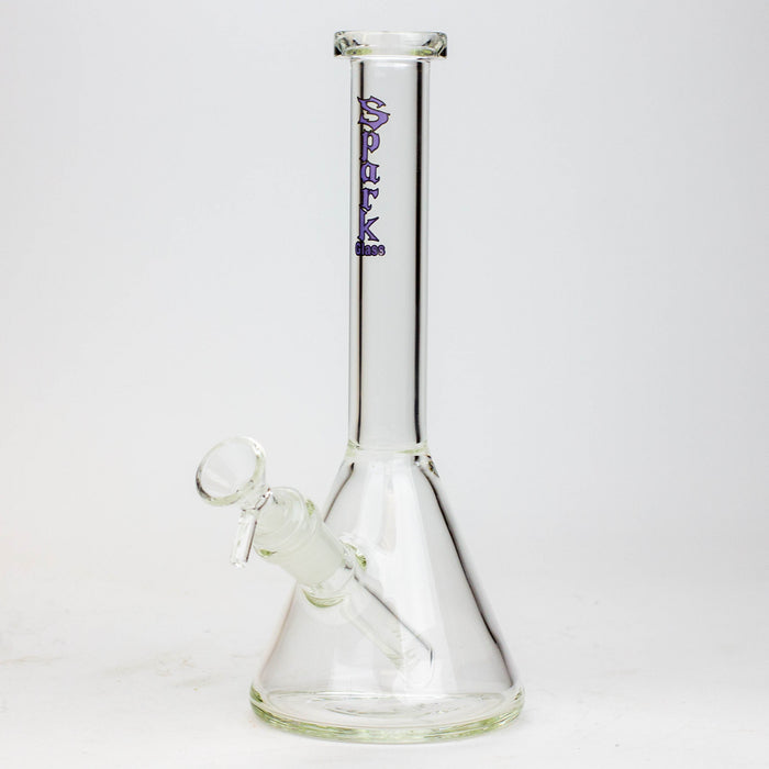 10" SPARK beaker thick glass water bong_7