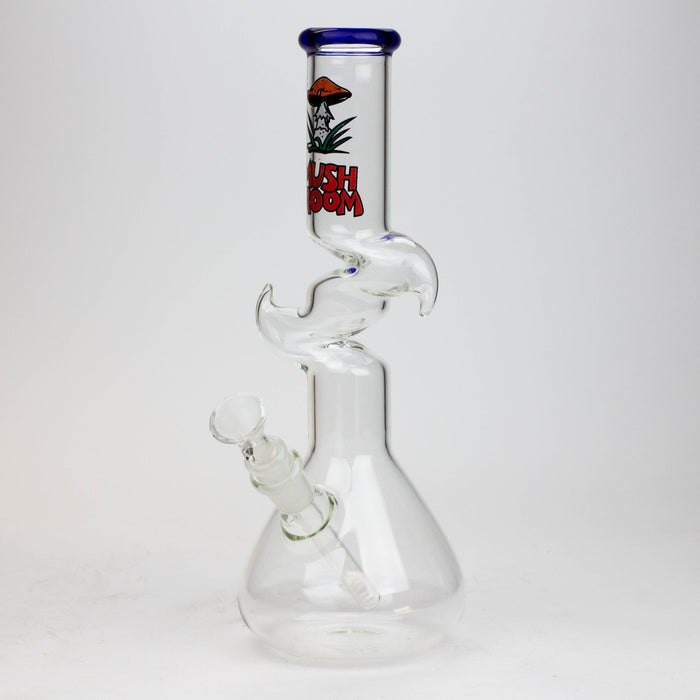 11.5" Zig-zag water bong_1