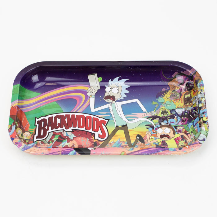 Medium Metal Cartoon Rolling Tray_0