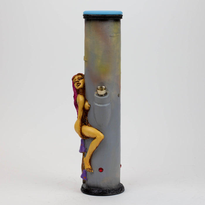 12.6" Resin water bong Glass Bong-Girl [AH184]_5