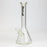 10" SPARK beaker thick glass water bong_5