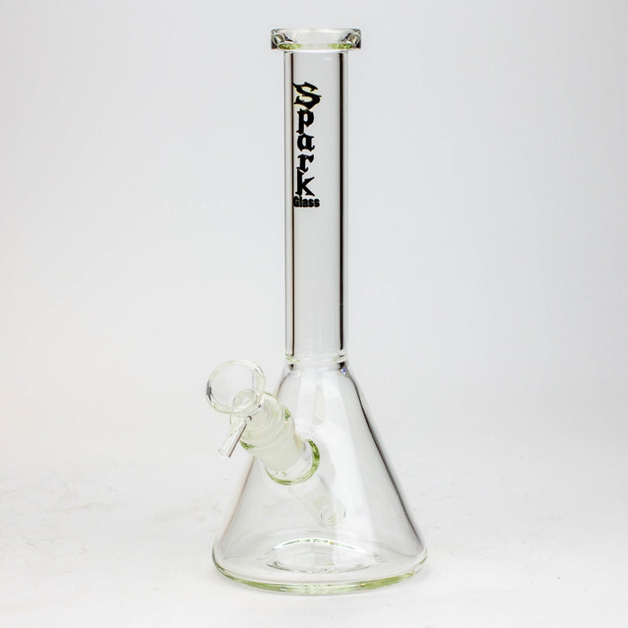 10" SPARK beaker thick glass water bong_5