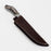 Skinner knife Buffalo Horn Grip Drop Point [WD9412]_2