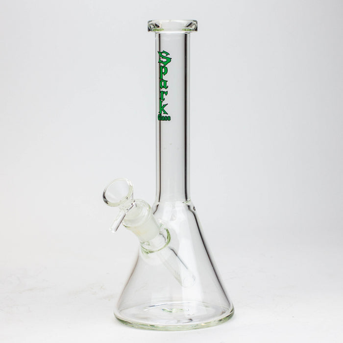 10" SPARK beaker thick glass water bong_4