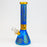 10" Honeycomb color glass water bong_3