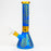 10" Honeycomb color glass water bong_8