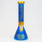 10" Honeycomb color glass water bong_9