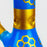 10" Honeycomb color glass water bong_10