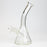 10" SPARK beaker thick glass bent neck water bong_5