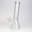 8" Clear glass beaker water bong [ WF001 ]_0