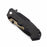 ALPHASTEEL Hunting Knife - Black Steel_1