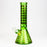 12" 7mm glass neon beaker water bong_11