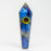 Acid Secs - Natural Labradorite FLASH Smoking Pipe with choke hole_1