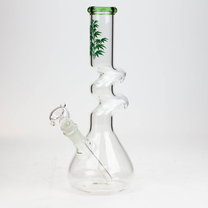 12" Zig-zag water bong -GP1390AST_5